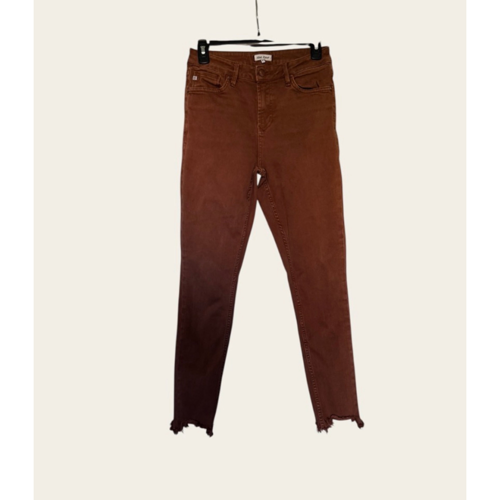 Women's Dear John Ankle & Cropped Jeans Brown Size 27